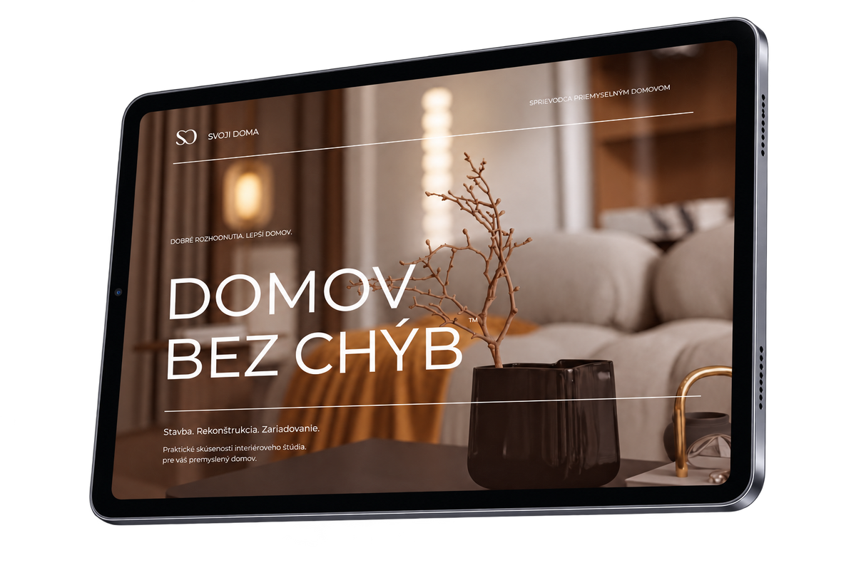 DOMOV BEZ CHÝB™ - praktický sprievodca od SVOJI DOMA